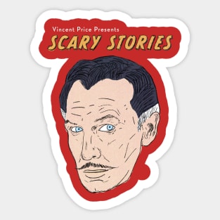 Vincent Price Presents Scary Stories Sticker